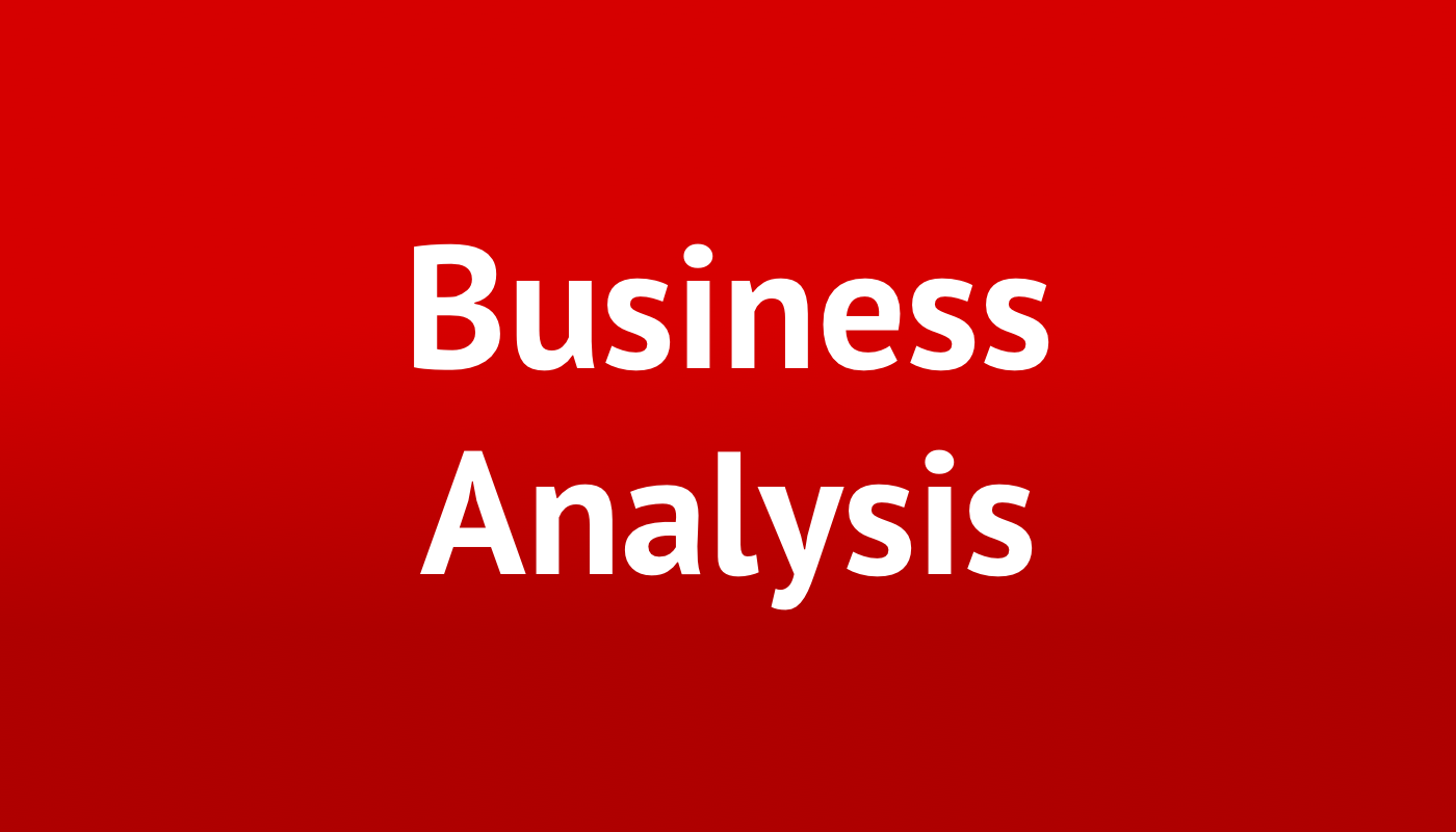 Business Analysis cover